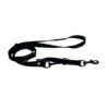 Martin Sellier Laisse 3 Positions Nylon Noir 2 M