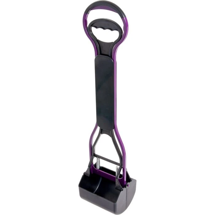 Flamingo Pelle Ramasse-crottes Easy Scoop Noir/gris L 15x12,5x61,5cm 3 Flamingo Pelle Ramasse-crottes Easy Scoop Noir/gris L 15x12,5x61,5cm