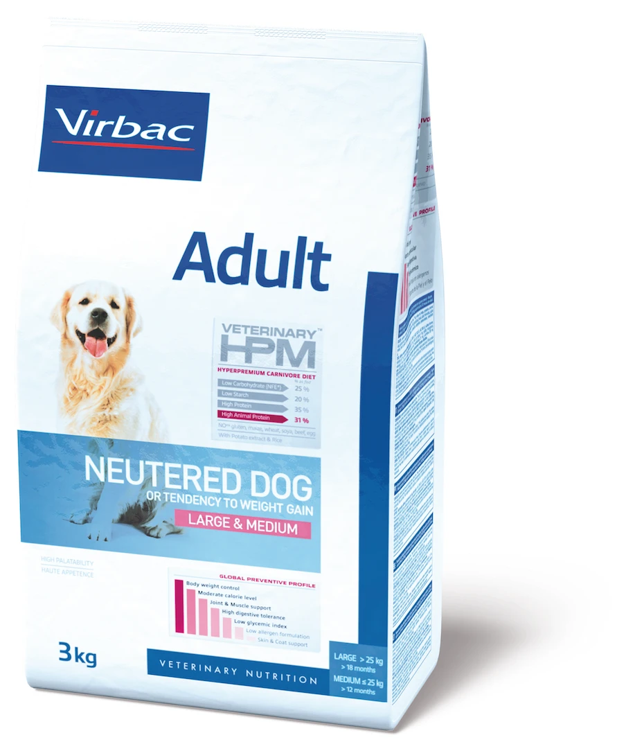 Virbac Veterinary HPM Adult Neutered Large Et Medium 4 Virbac Veterinary HPM Adult Neutered Large Et Medium – Image 2