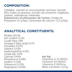 Hill's Prescription Diet C/D Urinary Multicare Croquettes Pour Chien Au Poulet -Magasin De Fournitures Pour Animaux Et Chiens 52742917603 8 prescription diet chien c d multicare croquettes poulet