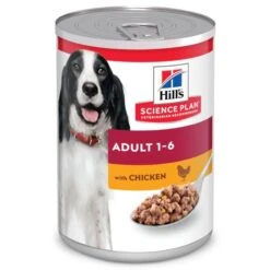 Hill's Science Plan Adulte Boîtes Pour Chien Medium Au Poulet - 12 X 370g