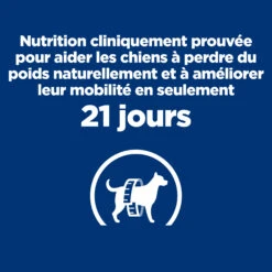 HILL'S PRESCRIPTION DIET METABOLIC + MOBILITY GESTION DU POIDS BOÎTES POUR CHIEN 12X370G -Magasin De Fournitures Pour Animaux Et Chiens Hills prescription diet chien metabolic mobility boites poulet 3 FR