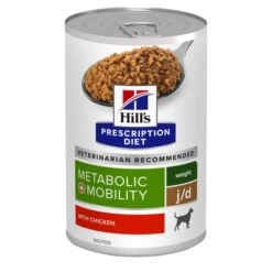 HILL'S PRESCRIPTION DIET METABOLIC + MOBILITY GESTION DU POIDS BOÎTES POUR CHIEN 12X370G
