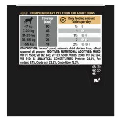 Purina PRO PLAN MULTIVITAMINS+ CHIEN ALIMENT COMPLEMENTAIRE - 67G 16 Purina PRO PLAN MULTIVITAMINS+ CHIEN ALIMENT COMPLEMENTAIRE - 67G -Magasin De Fournitures Pour Animaux Et Chiens PRO PLAN MULTIVITAMINS DOG SUPPLEMENT 67G 3 FR