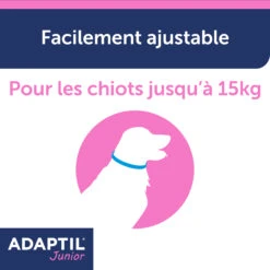 Adaptil Junior Collier (46,5cm) -Magasin De Fournitures Pour Animaux Et Chiens adaptil collier junior 4 FR