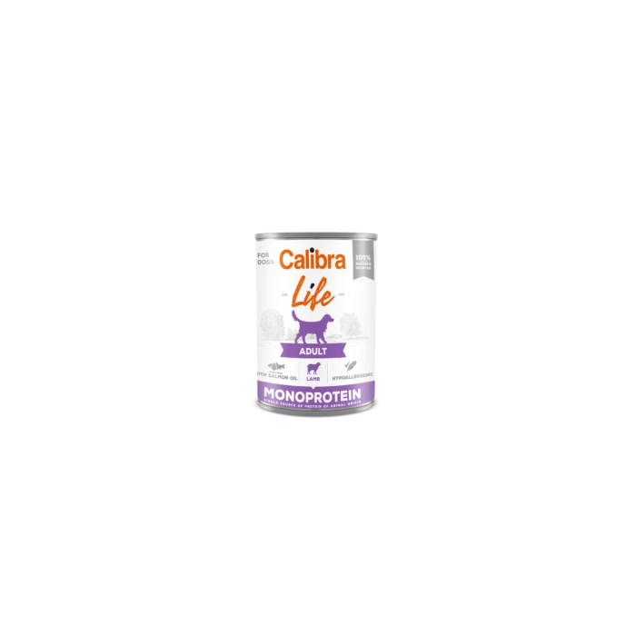 Calibra Life Adult Monoprotéine Agneau Pour Chien - 6 X 400g 3 Calibra Life Adult Monoprotéine Agneau Pour Chien - 6 X 400g