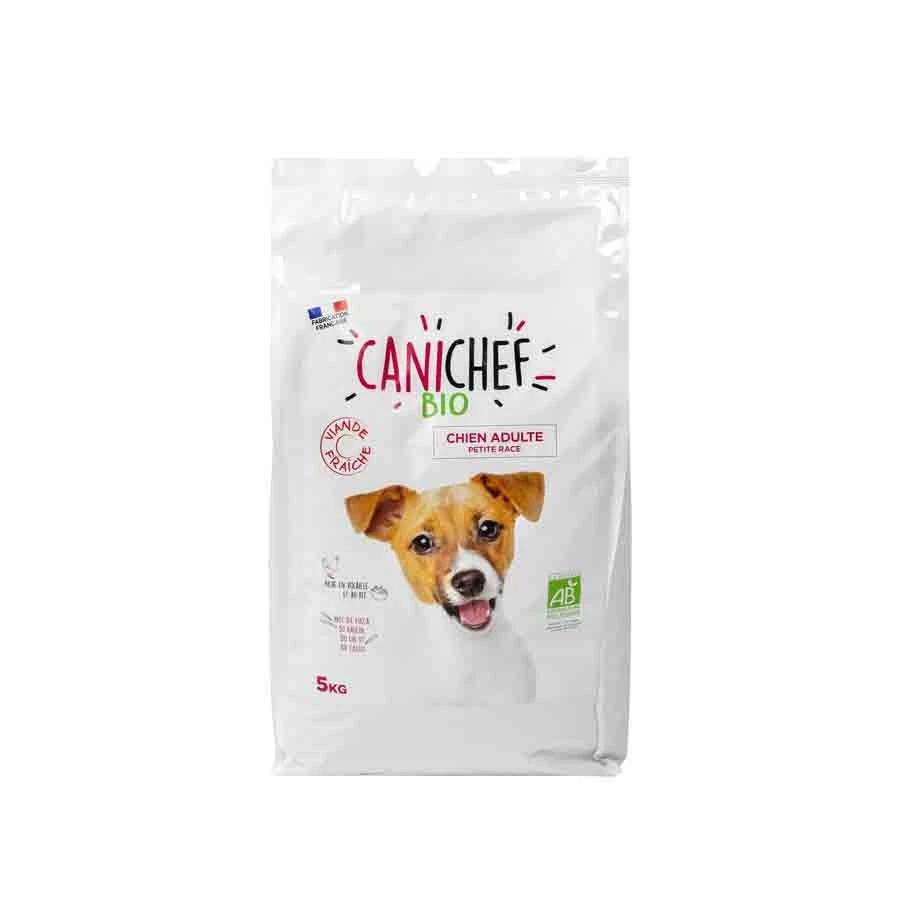 Canichef Croquettes BIO Chien Petite Race 5 Kg 3 Canichef Croquettes BIO Chien Petite Race 5 Kg