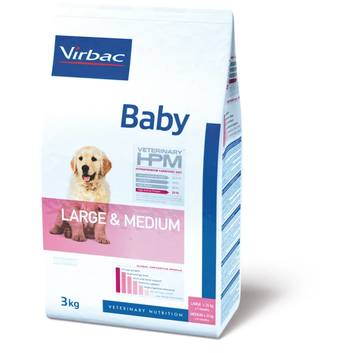 Virbac Veterinary HPM Baby Large Et Medium 3 Virbac Veterinary HPM Baby Large Et Medium