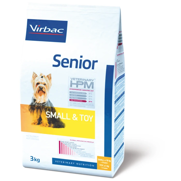 Virbac Veterinary HPM Senior Small Et Toy 3 Virbac Veterinary HPM Senior Small Et Toy