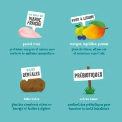 Edgard & Cooper Sans Céréales Poulet Frais Chien Adulte 7 Kg -Magasin De Fournitures Pour Animaux Et Chiens edgard cooper croquettes au poulet4 2