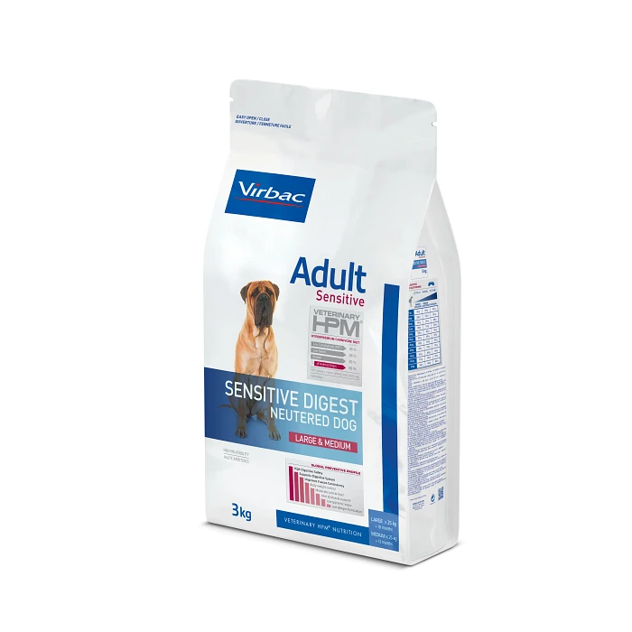 Virbac Veterinary HPM Adult Neutered Sensitive Digest Large Et Medium 3 Virbac Veterinary HPM Adult Neutered Sensitive Digest Large Et Medium