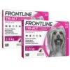 Frontline Tri Act Spot On Très Petit Chien 2 - 5 Kg 6 Pipettes + 3 Pipettes -Magasin De Fournitures Pour Animaux Et Chiens froltline6 1