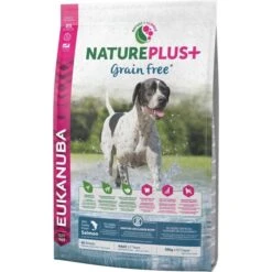 Eukanuba Natureplus+ Adulte - Sans Céréales - Saumon - 10kg