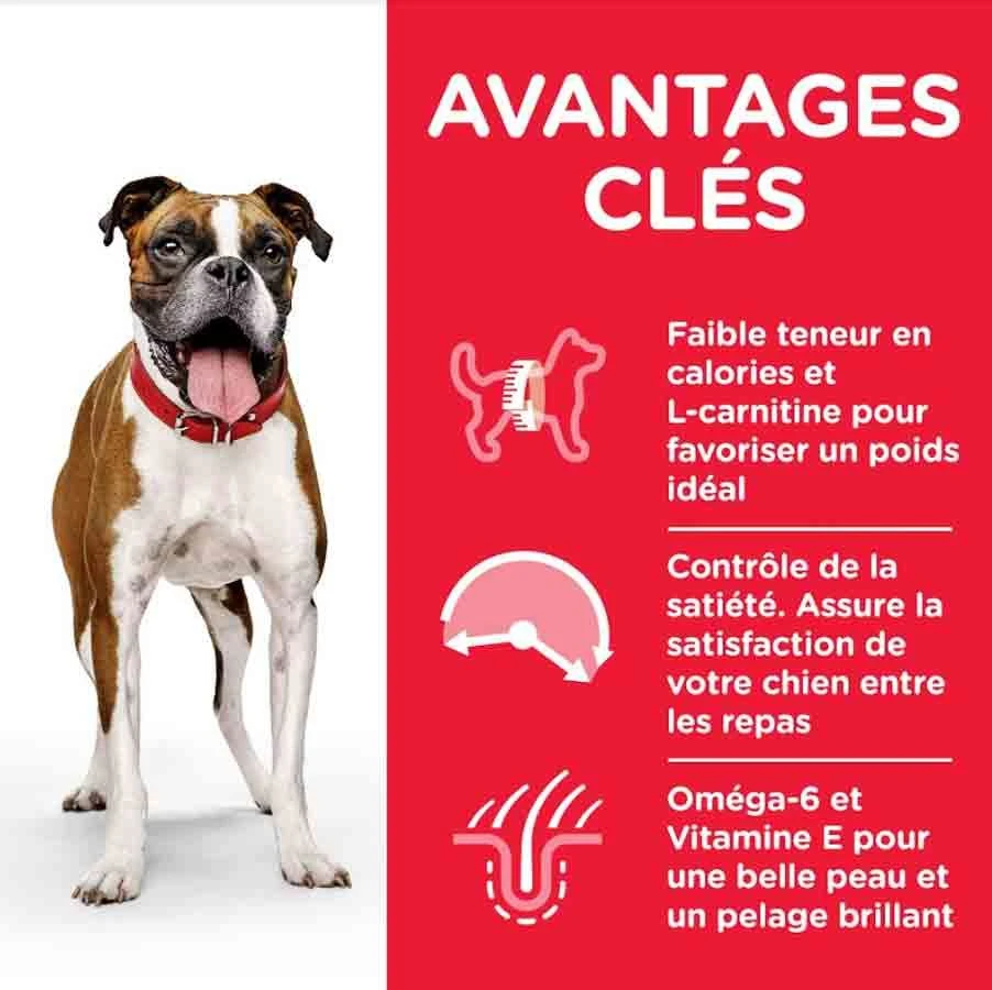 Hill's Science Plan Hill's Science Plan Canine Adult Light Medium Poulet 14 Kg – Image 3