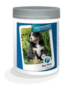 Pet Phos Croissance Ca/P=2 Grand Chien 100 Cp