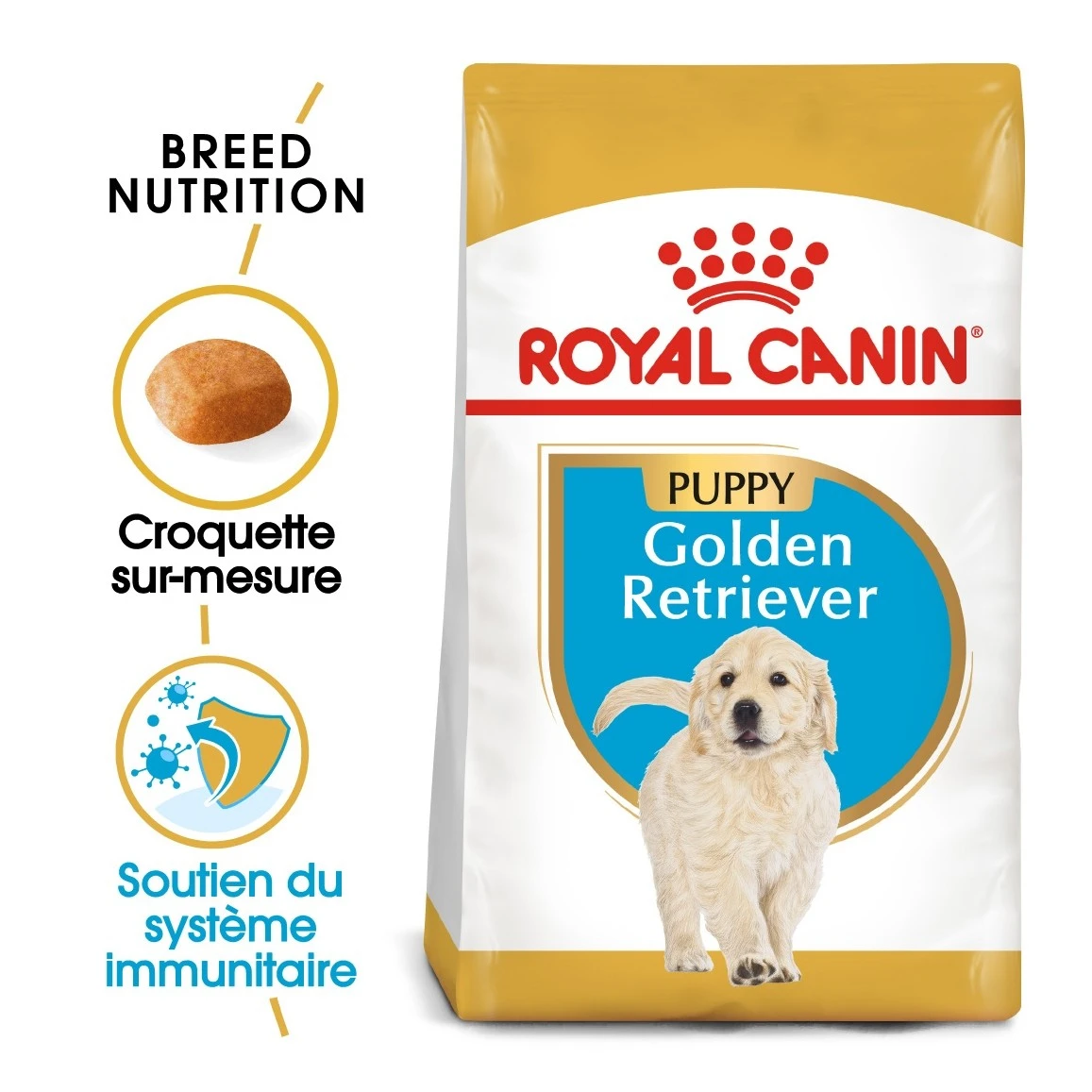 Royal Canin Golden Retriever Chiot Pour Chien 12kg 5 Royal Canin Golden Retriever Chiot Pour Chien 12kg – Image 3