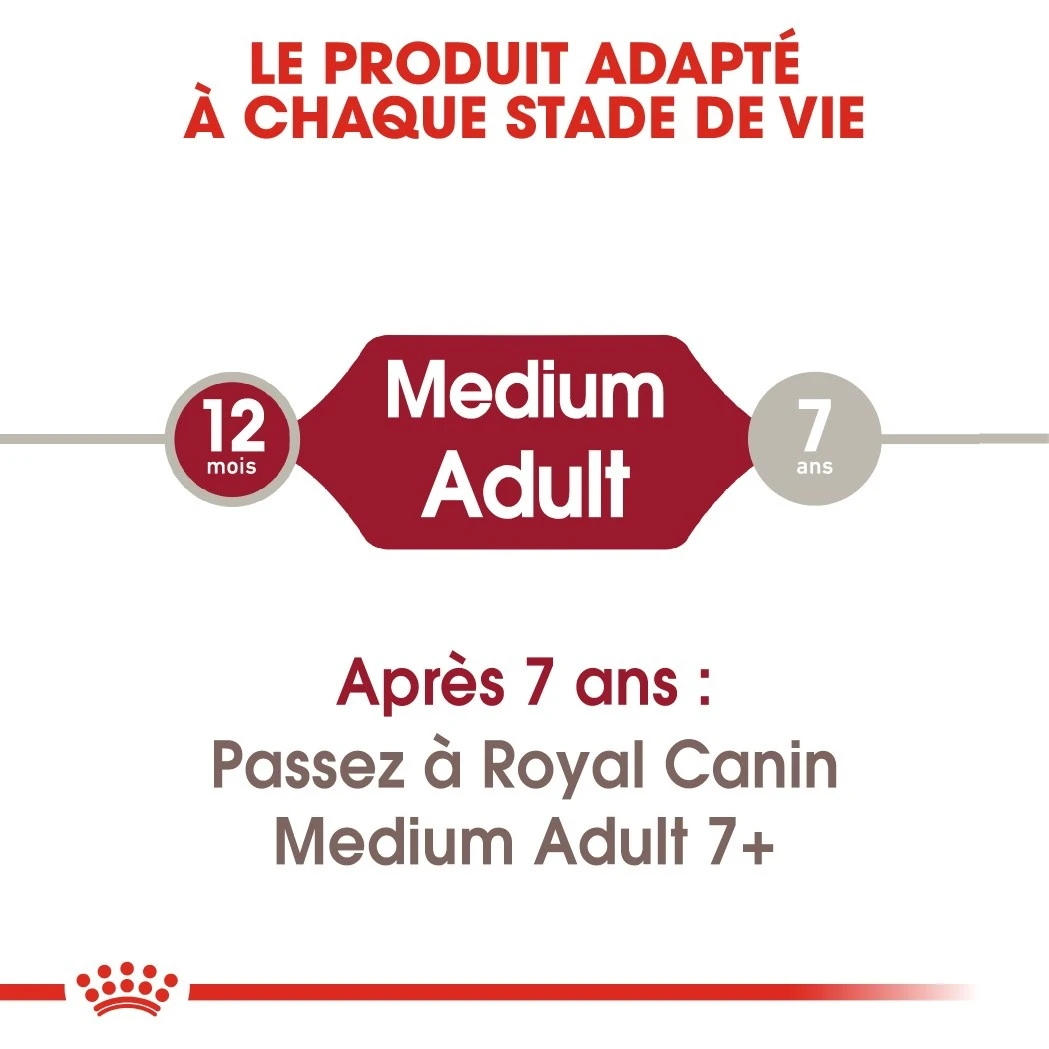Royal Canin Medium Adult Pour Chien 15kg 8 Royal Canin Medium Adult Pour Chien 15kg – Image 6