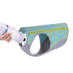 Ruffwear Swamp Cooler Gilet Zip Blue Mist Chien L -Magasin De Fournitures Pour Animaux Et Chiens ruffwear swamp cooler gilet zip blue mist chien 1