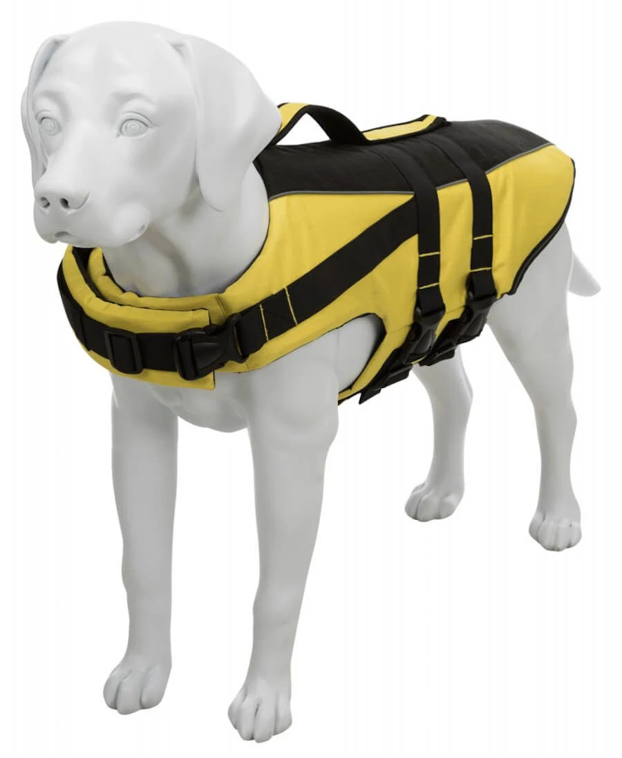 Trixie Gilet De Flottaison Pour Chien Jaune XS – Image 2