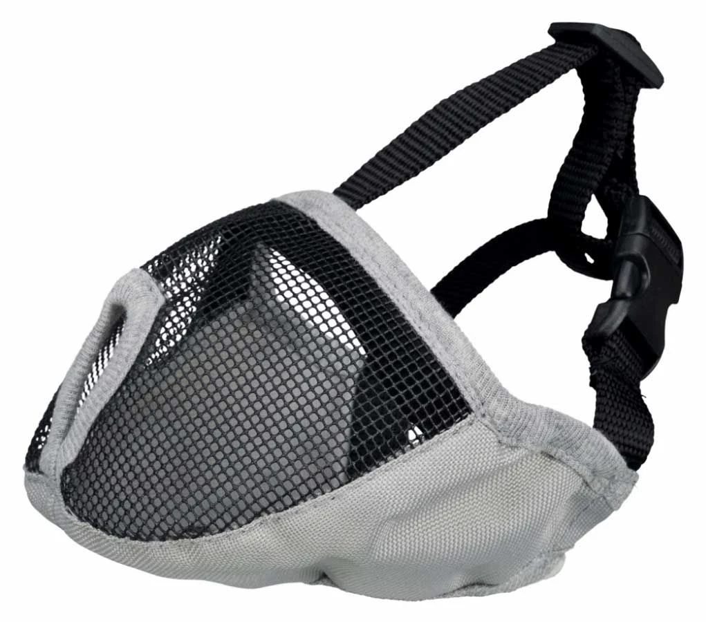 Trixie Muselière Museau Court Grise M 3 Trixie Muselière Museau Court Grise M